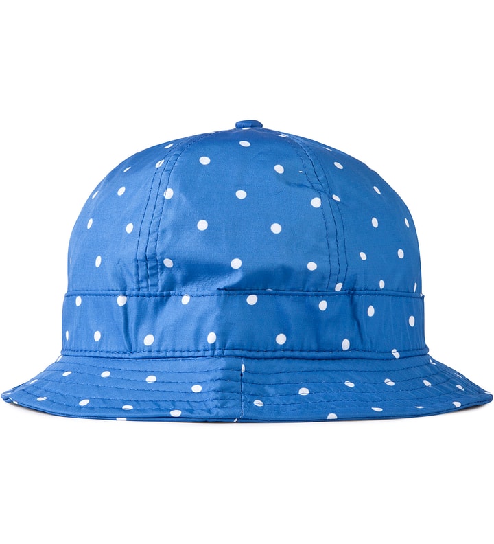 Blue Polka Dot Bucket Hat  Placeholder Image