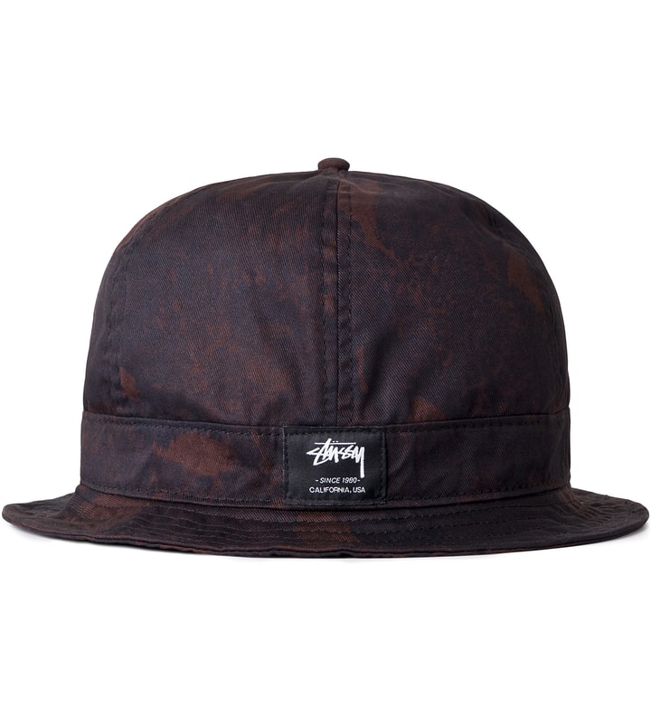 Stüssy - Brown Big 5 Bucket Hat  HBX - Globally Curated Fashion
