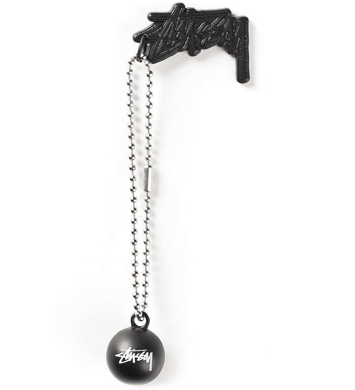 Black 8-Ball Stock Keychain Placeholder Image