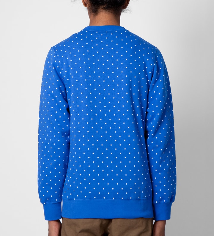 Blue Dot Crewneck Placeholder Image