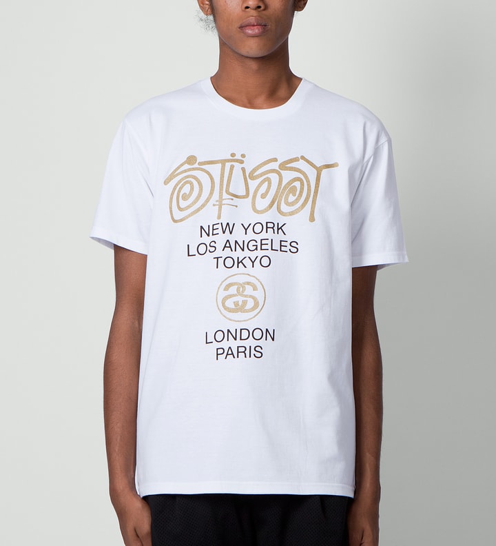 White Stussy WT T-Shirt Placeholder Image