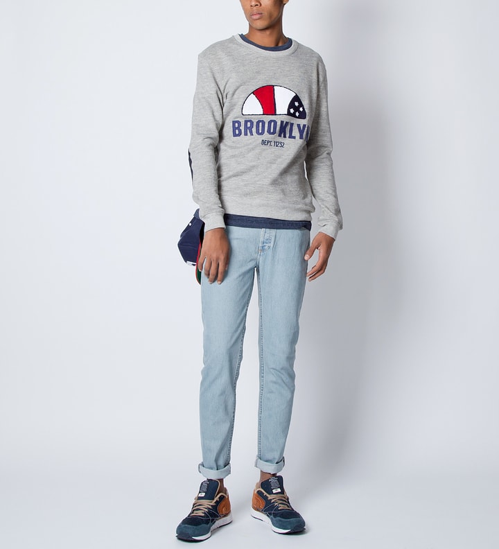 Grey Brooklyn Star Sweater Placeholder Image