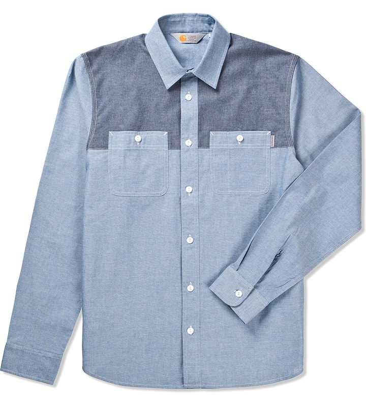 Blue/Navy L/S Harrison Shirt Placeholder Image