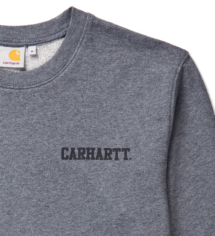 Dark Grey Heather/Black College Sweater Placeholder Image