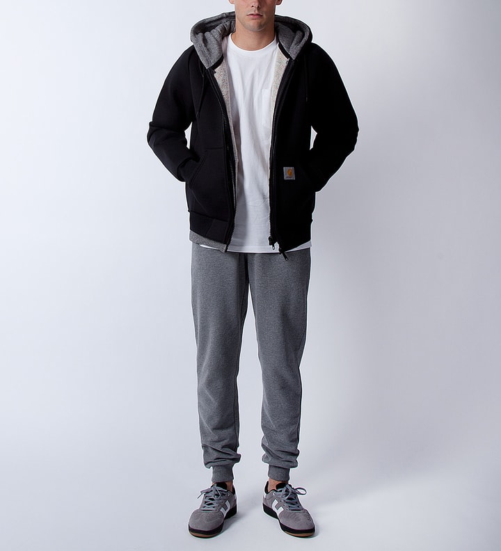 Black/Grey Car-Lux Hooded Thermo Sweater Placeholder Image
