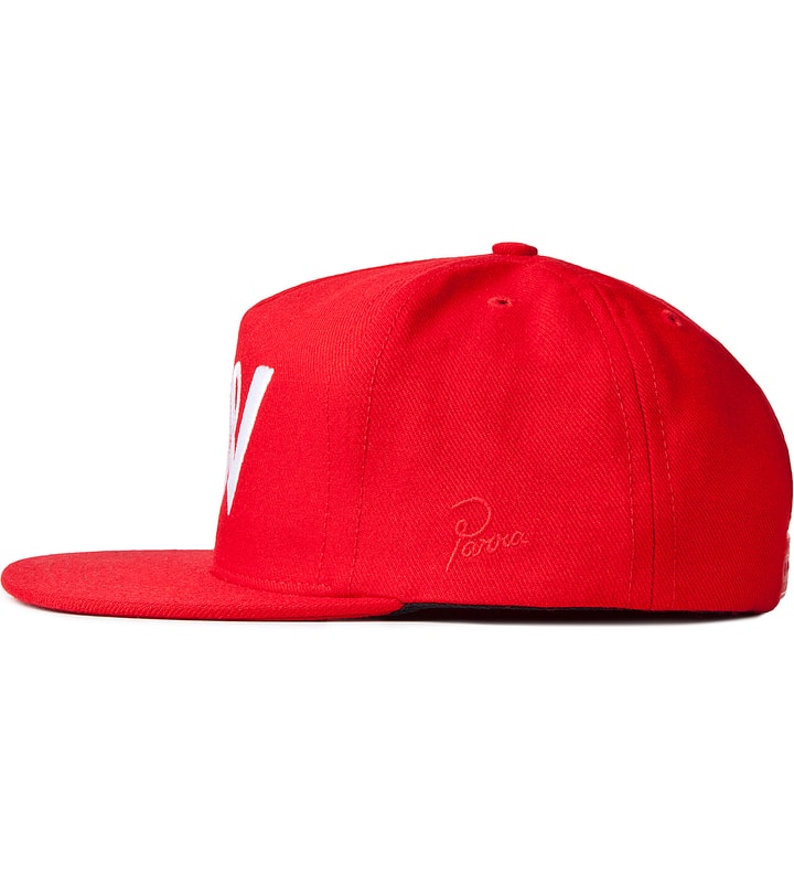 Red Hat Head And The W Snapback Cap Placeholder Image