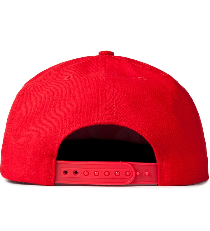 Red Hat Head And The W Snapback Cap Placeholder Image