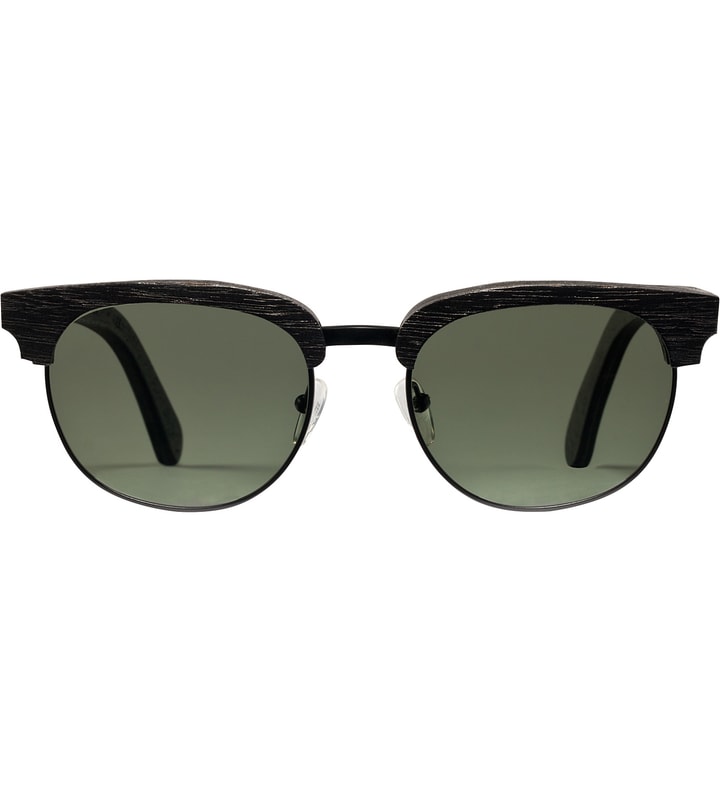 Dark Walnut Silver G15 Polarized Eugene Sunglasses Placeholder Image