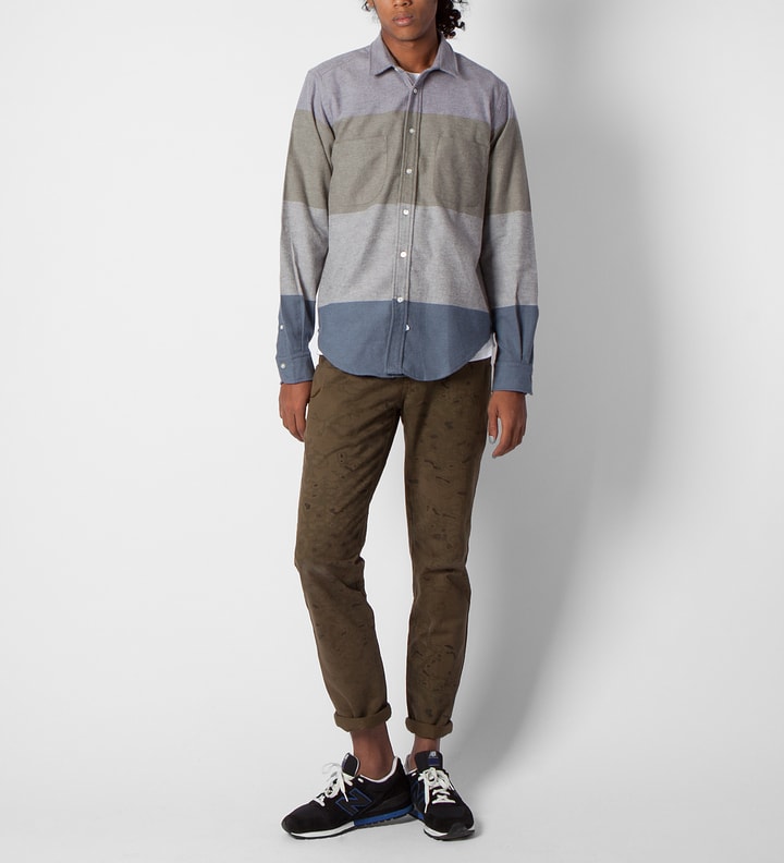 Violet/Green/Grey/ Blue TET01 Classic Pocket Shirt Placeholder Image