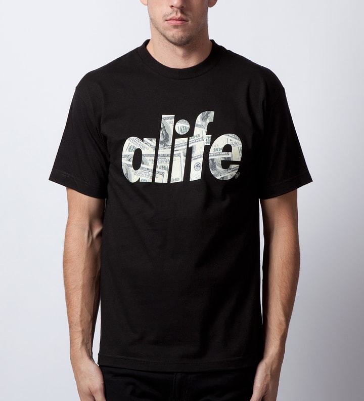 Black Core Logo Notes T-Shirt  Placeholder Image