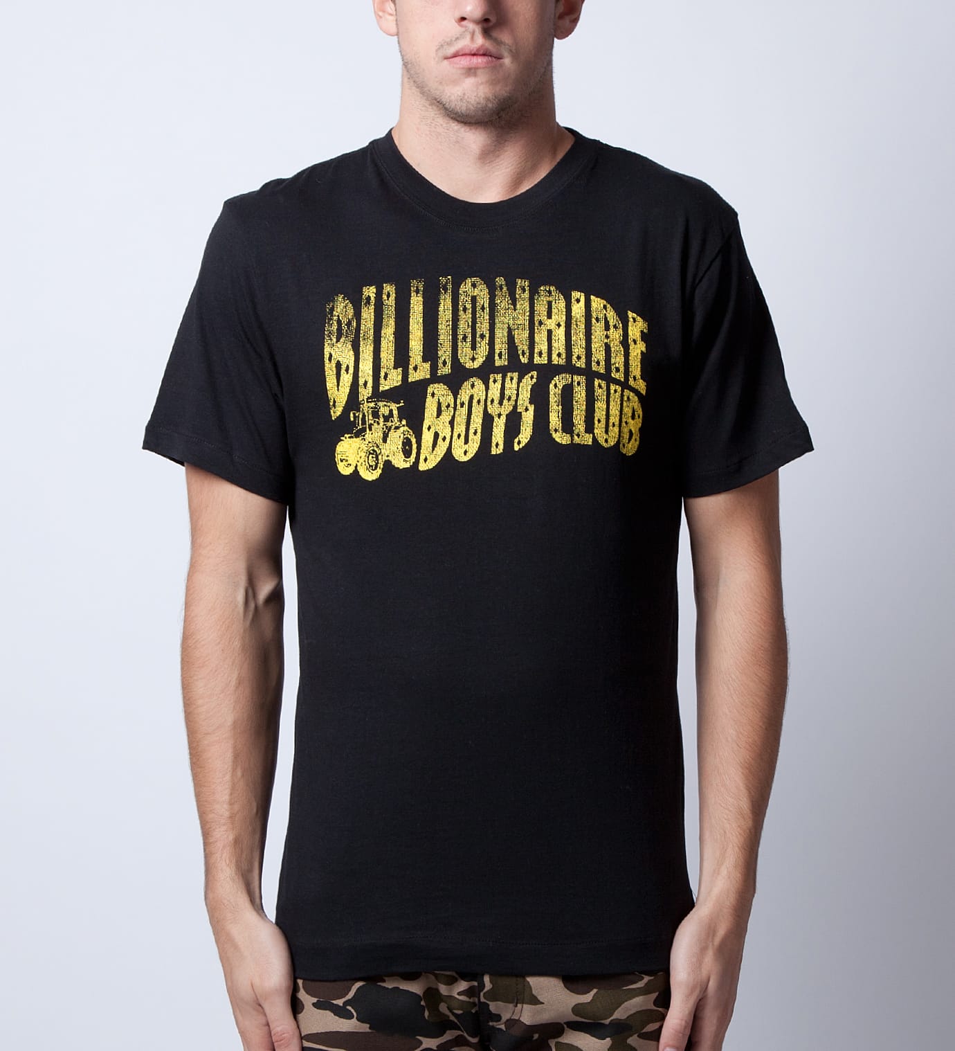 Billionaire Boys Club - Black Tractor Arch Logo T-Shirt | HBX