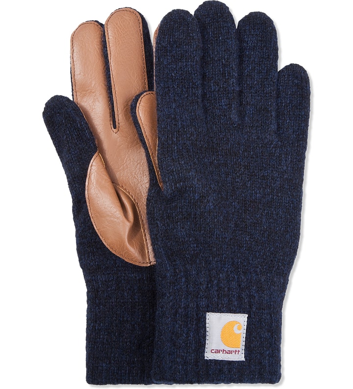 Navy Heather/Camel Logg Gloves  Placeholder Image