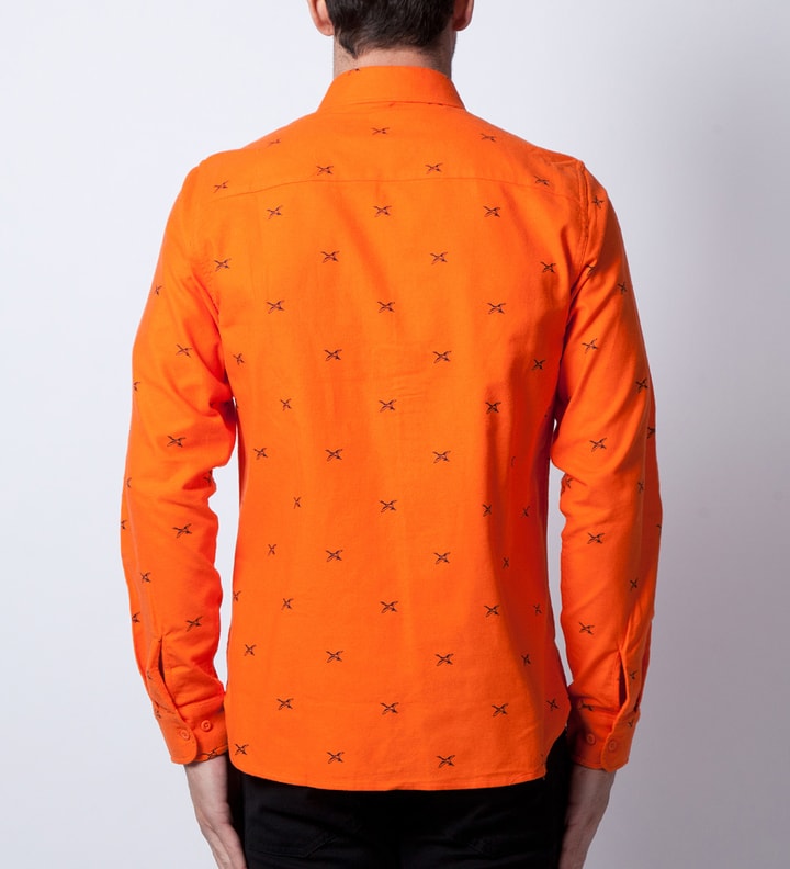 Orange/Aldux L/S Aldux Chamois Shirt Placeholder Image
