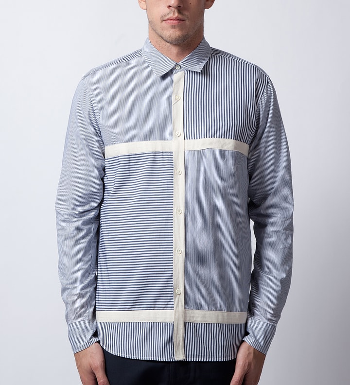 Stripe Mondrian L/S Shirt Placeholder Image