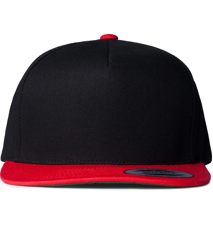 Black/Red Snapback Cap Placeholder Image