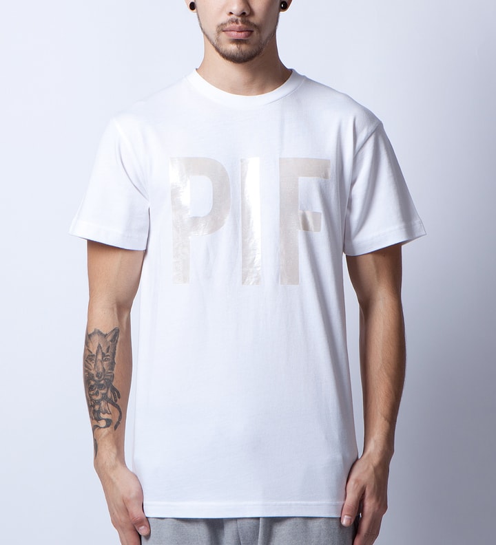 White With Pearl PIF T-Shirt Placeholder Image