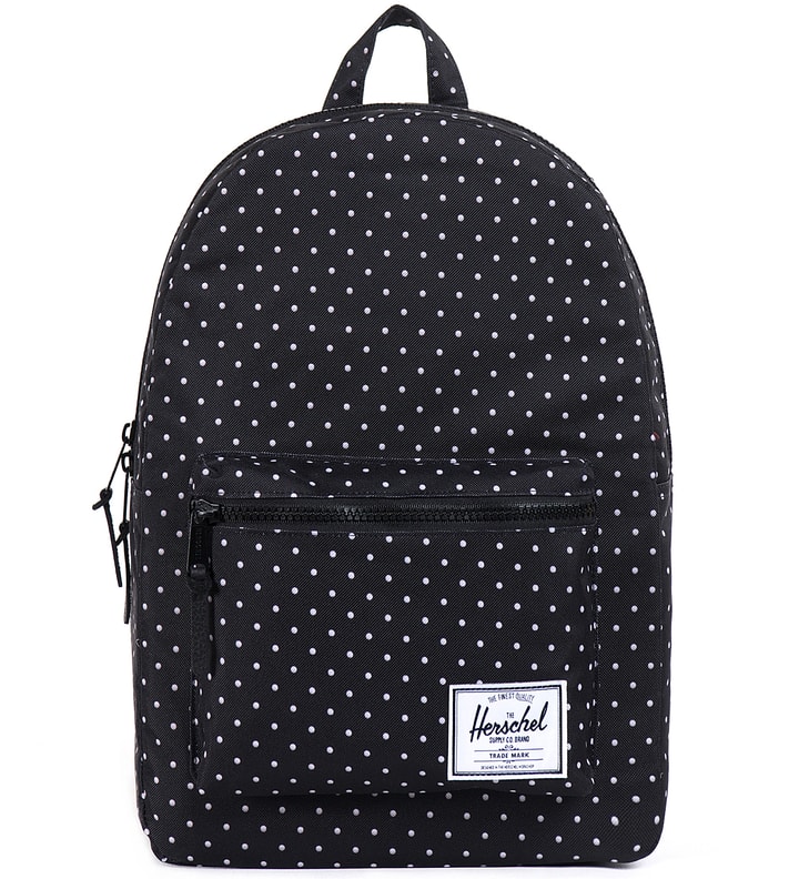Herschel Supply Co. - Black Polka Dot Settlement Backpack | HBX Herschel Supply Co. - Black Polka Dot Settlement Backpack | HBX