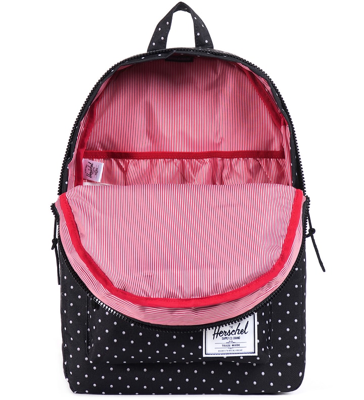 herschel backpack dotted Supply Co: Packable (Polka Dot Small) Meet the Herschel Classic Backpack Herschel Supply Co. - Black