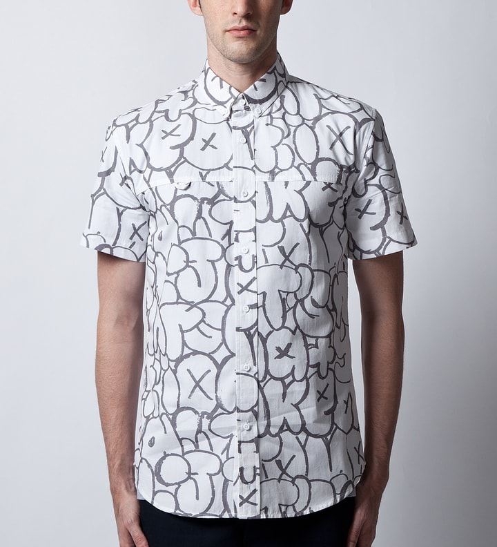 White Chalk Short Sleeve Shirt Placeholder Image