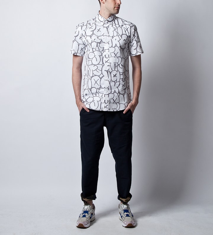 White Chalk Short Sleeve Shirt Placeholder Image