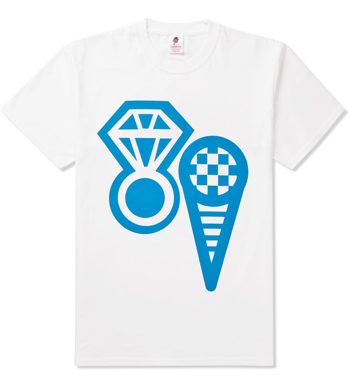 White Cone & Ice T-Shirt Placeholder Image