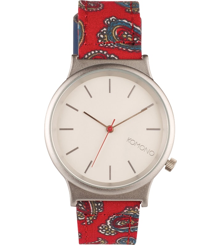 Red Paisley Wizard Print Series Watch Placeholder Image