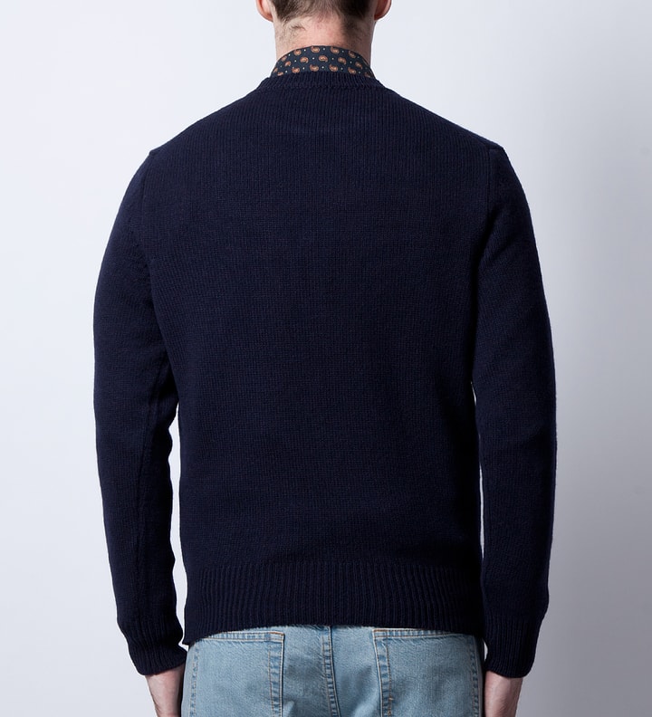 Navy Fox Head Pullover Placeholder Image