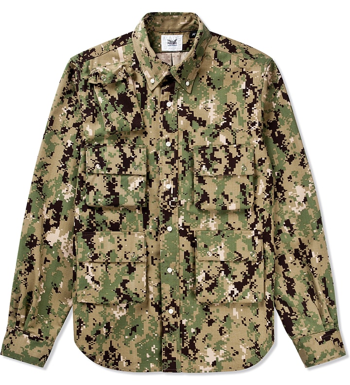 Digi Camo Multi Pocket Shirt Placeholder Image