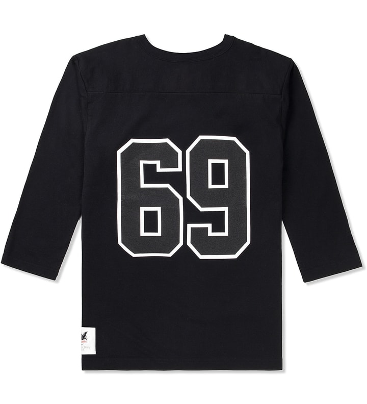 Black 69 Football T-Shirt  Placeholder Image