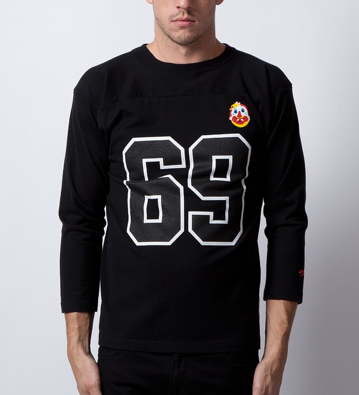 Black 69 Football T-Shirt  Placeholder Image