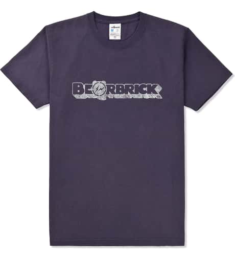 Medicom Toy - Navy Be@rbrick X Fragment T-Shirt | HBX