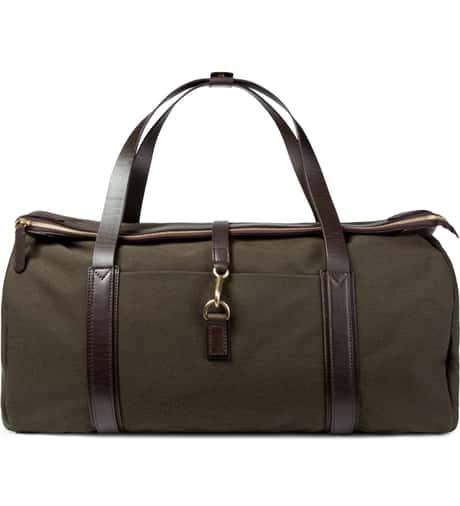 Mismo Pine Green/Dark Brown M/S Adventurer Duffle Bag HBX