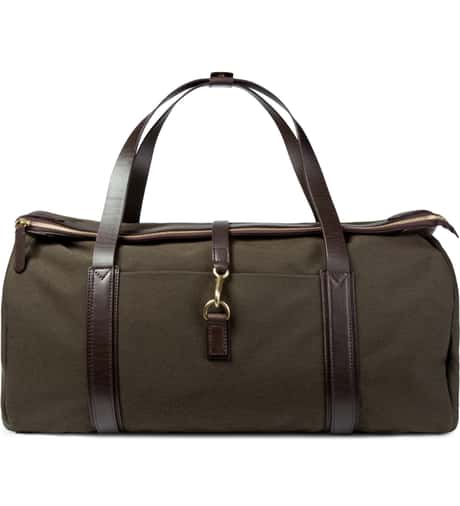 Mismo Pine Green/Dark Brown M/S Adventurer Duffle Bag HBX