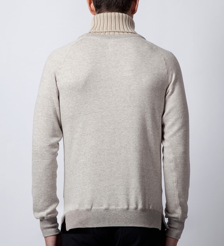 Ash Beige Turtle Neck Sweater Placeholder Image