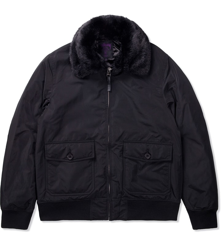 Stussy Deluxe - Black B-10 Jacket | HBX