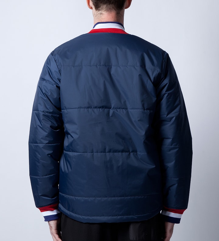 Navy Puffer Rib Jacket Placeholder Image