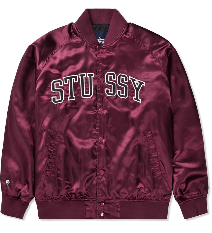 Maroon Sport Satin Jacket Placeholder Image