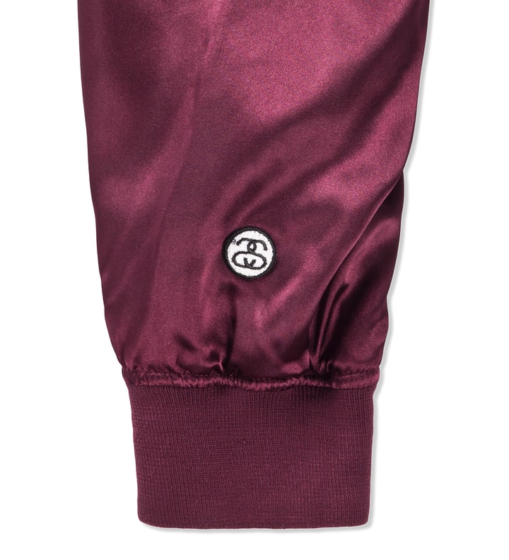 Maroon Sport Satin Jacket Placeholder Image