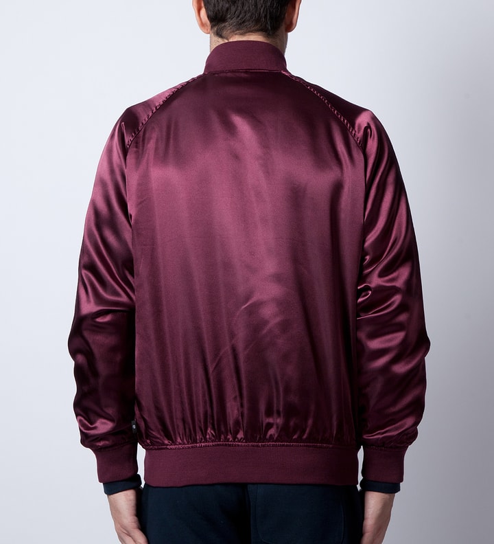 Maroon Sport Satin Jacket Placeholder Image