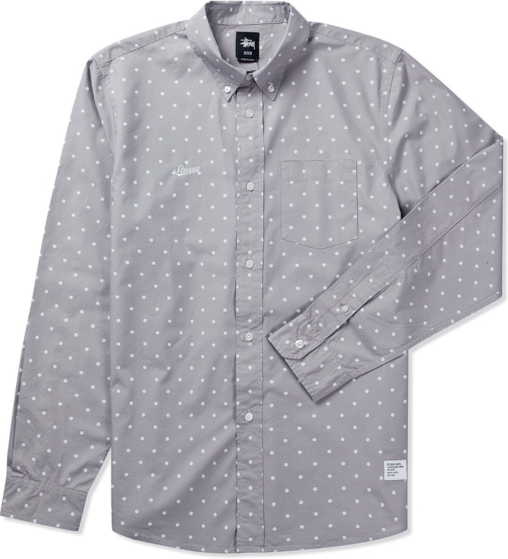 Grey Dot Shirt Placeholder Image