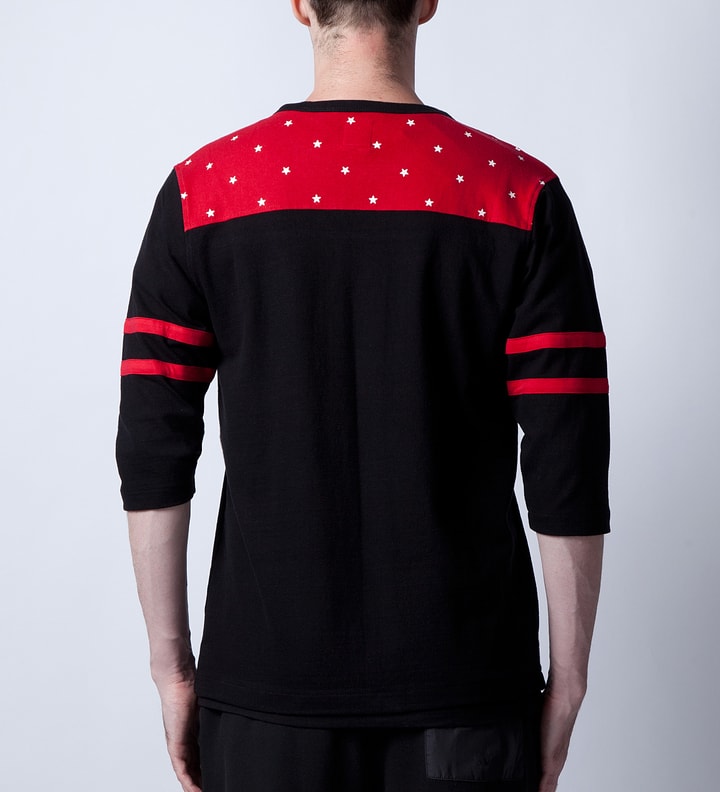 Black All Star Football Jersey Shirt Placeholder Image