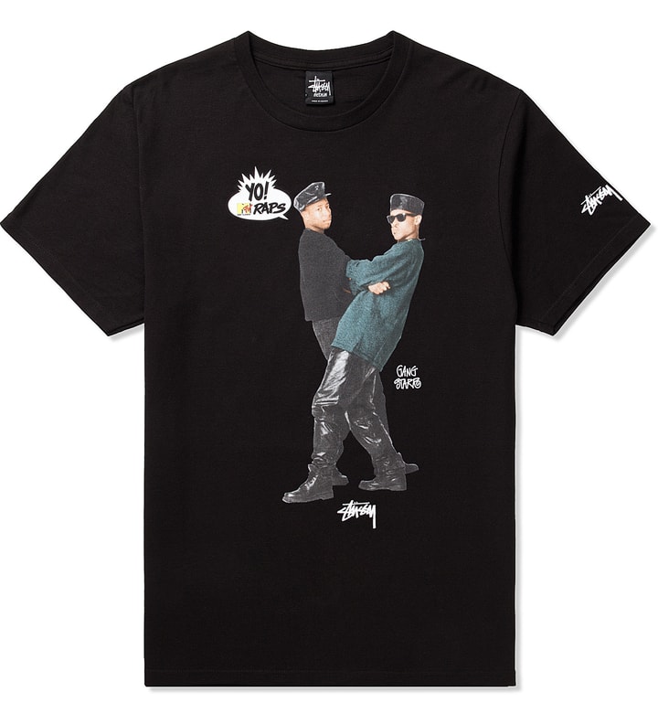 Black Stussy x YO MTV RAPS! Gang Starr T-Shirt Placeholder Image