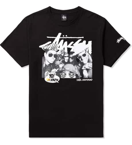 Stüssy Black Stussy x YO MTV RAPS! Digital Underground T-Shirt HBX