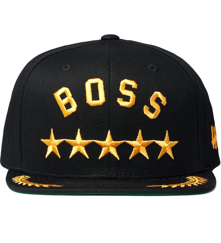 Black Boss Snapback Ballcap  Placeholder Image