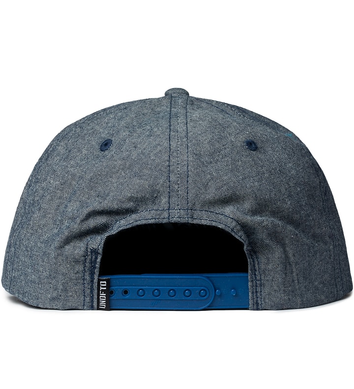 Navy Blade Chambray Snapback Cap Placeholder Image