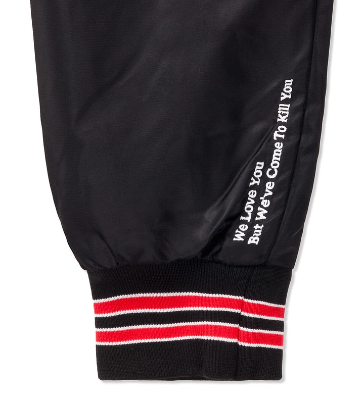 Black Tiger Satin Snap Jacket Placeholder Image