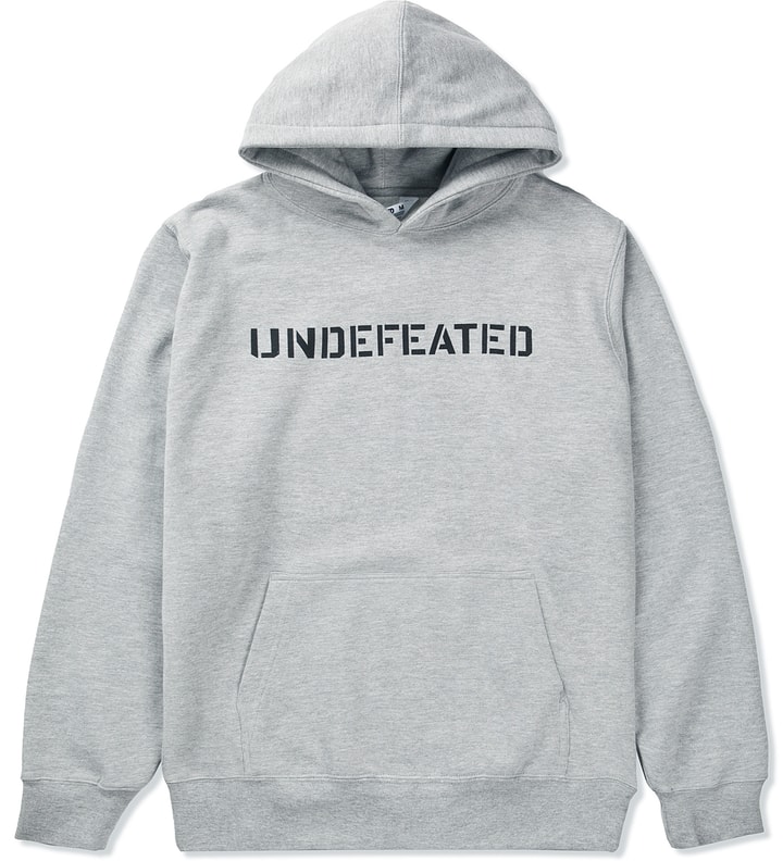 Heather Grey Stencil Hoodie  Placeholder Image