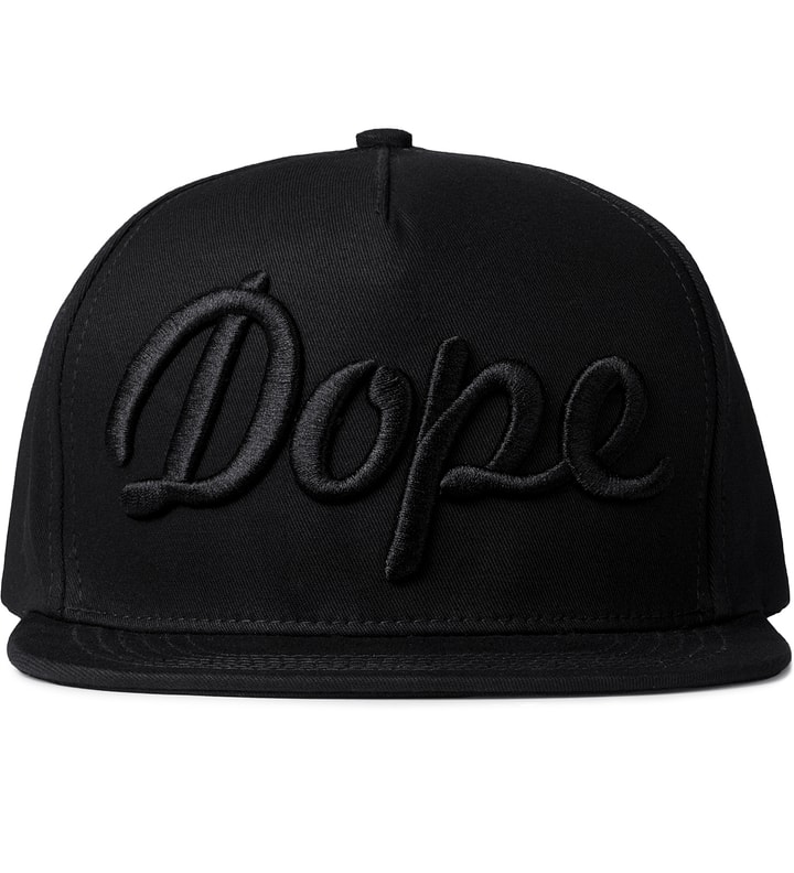 All Black Dope Snapback Cap Placeholder Image