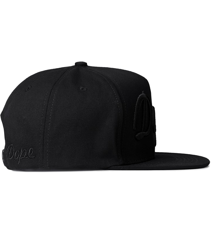 All Black Dope Snapback Cap Placeholder Image