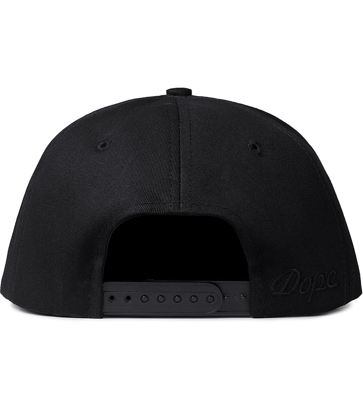 All Black Dope Snapback Cap Placeholder Image